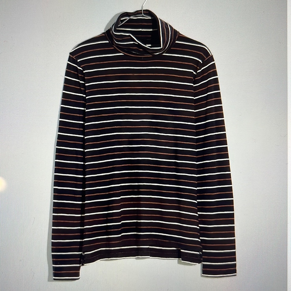 Madewell striped turtleneck longsleeve